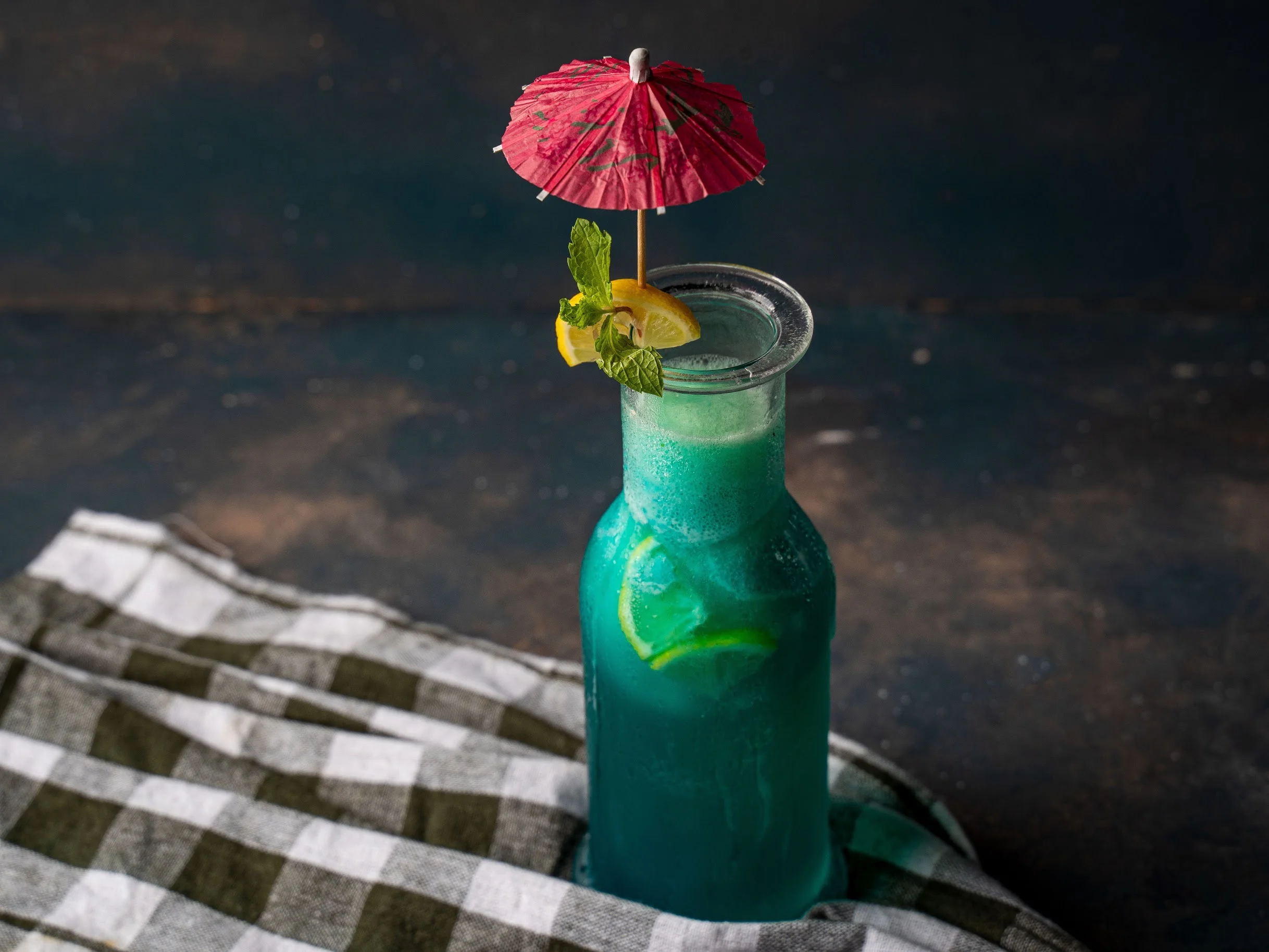 Blue Lagoon Mojito